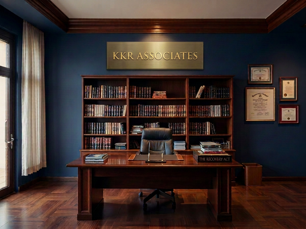 Inside KKR Associates law firm office in Karachi